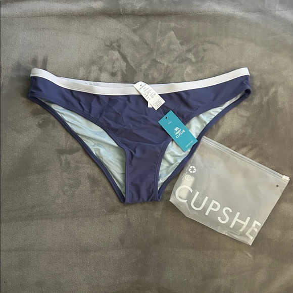 Cupshe Women's Blue Bikini Bottom - Picture 1 of 1